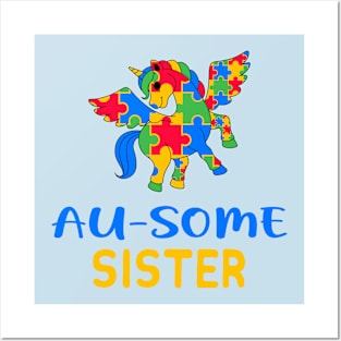 au-some sister Posters and Art